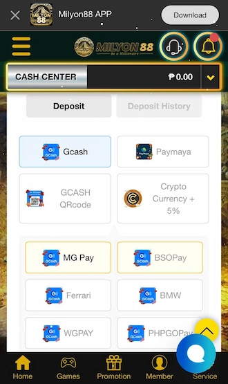 Step 2: In the payment interface, select the GCash method and choose one of the suggested payment channels such as MGPay, BSOPay, or BMW,…